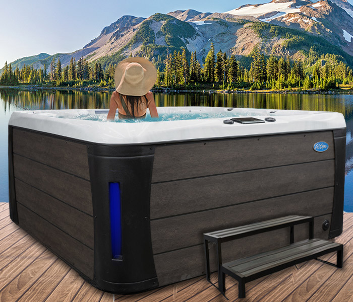 Calspas hot tub being used in a family setting - hot tubs spas for sale San Juan