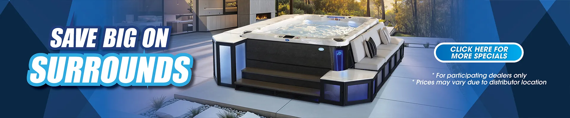 Calspas hot tub being used in a family setting - San Juan
