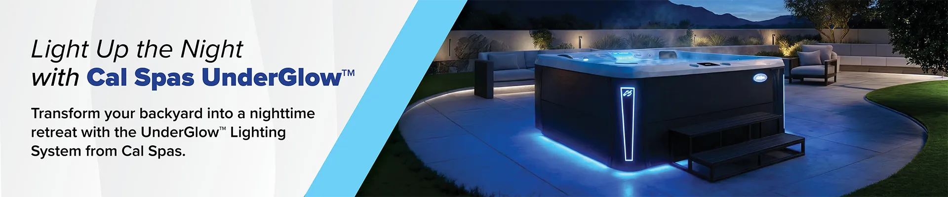 Calspas hot tub being used in a family setting - San Juan